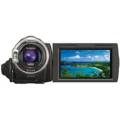 Sony HDR-CX360V vintage camcorder rental, front view